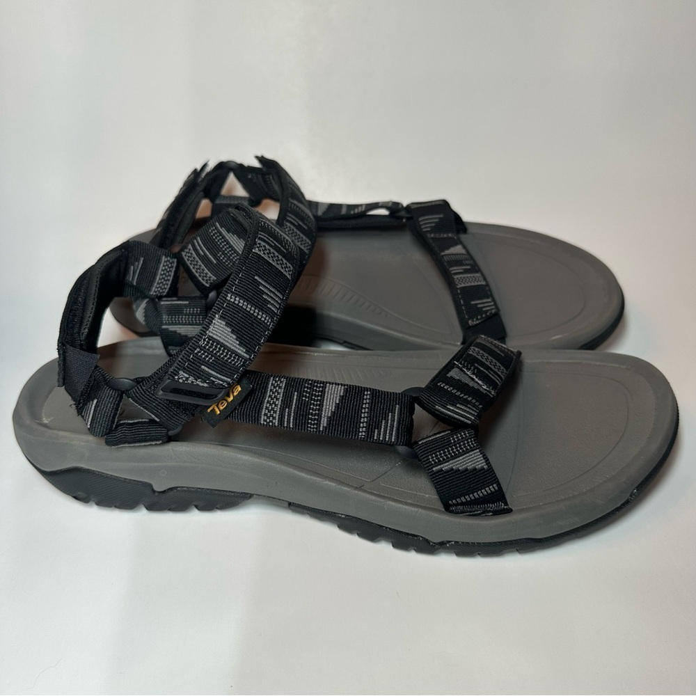 Teva Mens Hurricane XLT2 Sandals US Mens Sz 13 1019234 Black Grey Outdoor Hiking - Picture 11 of 11